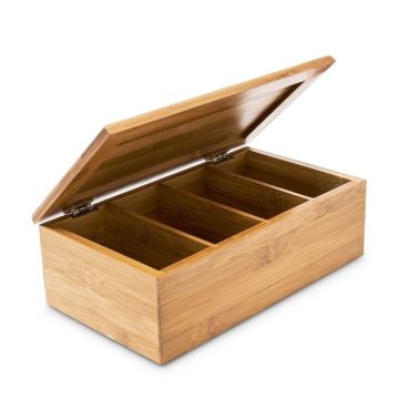 Tējas maisiņu organizators 9x27,5x15,5cm., gaiši brūnā krāsā