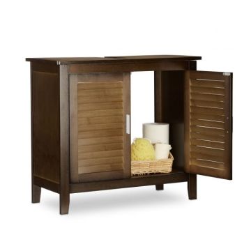 Vannas istabas skapis 60x67x30cm., tumši brūns