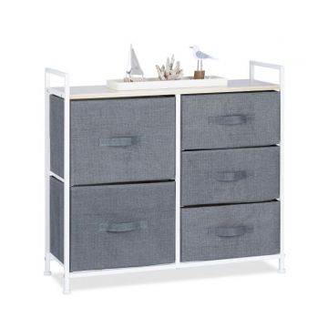Viesistabas plaukts 77,5x83x29cm., pelēks/balts