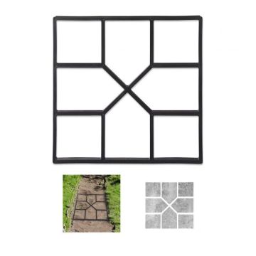 Betona seguma forma 4x40x40cm., melna krāsa