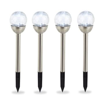 4 āra lampu komplekts 38x8cm., melns/sudraba krāsa