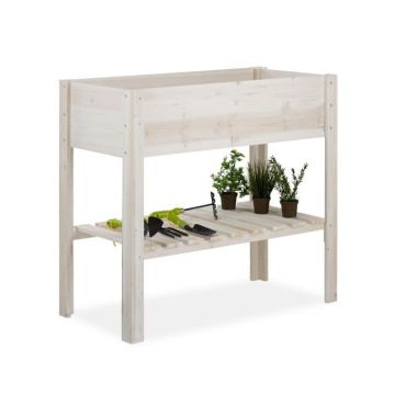 Paceļama gulta 80x88x44cm., balta krāsa
