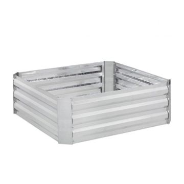 Paceļama gulta 30x90x90cm., sudraba krāsā