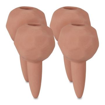 Komplektā 4 augu laistīšanas bumbiņas 11x6cm., gaiši brūnā krāsā
