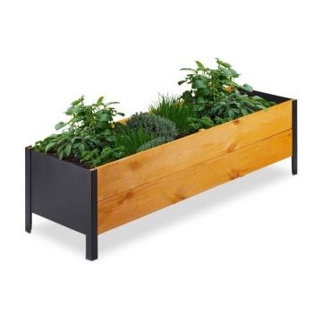 Paceļama gulta 32,5x118x35cm., gaiši brūna/melna