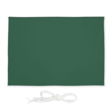 Taisnstūra markīze no saules 550x450cm., tumši zaļā krāsā