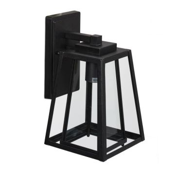 Āra sienas lampa 31x17x29cm., melna krāsa
