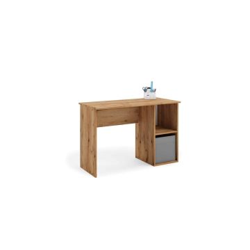 Современный письменный стол TAKO 80x120x55 см, цвет натурального дерева.