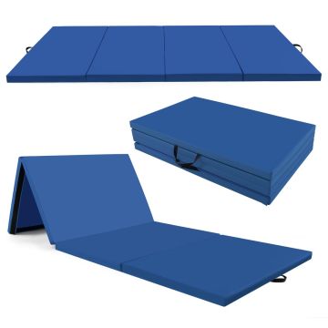 Jogas paklājs 300x117x5cm, zila krāsa