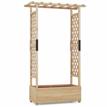 Paceltā dobē 110x44x182cm, gaiši brūnā krāsā