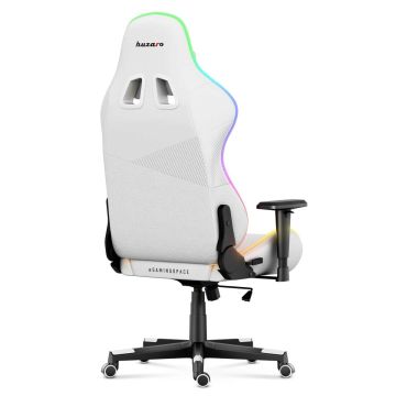 Spēļu krēsls HUZARO FORCE 6.2 Balts RGB LED
