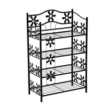 Apavu plaukts Homcom 59,5x30x92cm, melns