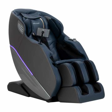 3D masāžas krēsls Sakura Maximus 809, 4 masāžas galviņas, Zila/pelēka