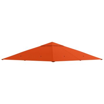 Paviljona jumts Outsunny 298x295cm, sarkanas krāsas