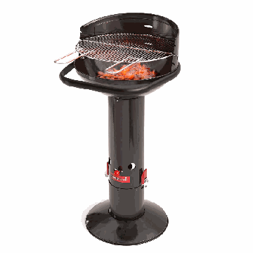 Kokogļu grils Barbecook Charcoal Barbecue Loewy 45 BC-CHA-1007, Melns, 43 × 43 × 97 cm