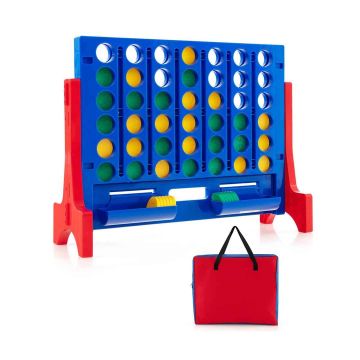 4-to-Score board game, with bag, Multicolored, 62 × 20 × 48.5 cm