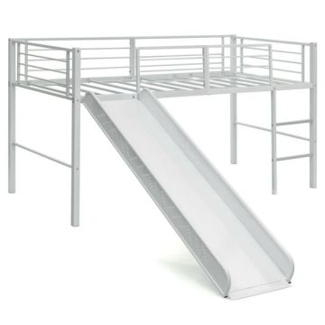 Bērnu gultas rāmis 198x96x109cm, baltas krāsas