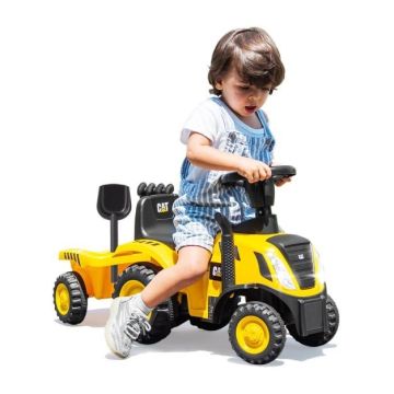 Auto stumjamo rotaļlieta 92x29x44cm, dzeltenas/melnas krāsas