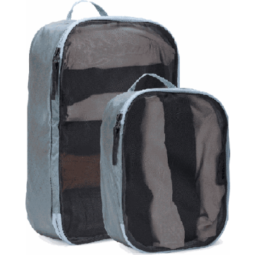Ceļojumu mantu organizētāju komplekts Thule Packing Cube, 1 vidējs un 1 mazs, 95 × 255 × 355 mm