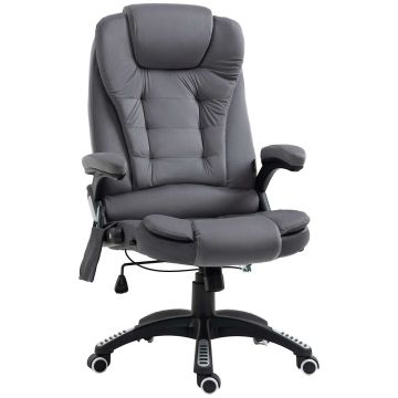 Biroja krēsls 67x74x116cm, tumši pelēks