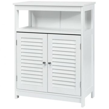 Vannas istabas skapis 60x30,5x80cm, baltas krāsas