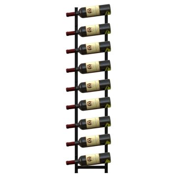 Винная полка 22x13,5x109см, черного цвета