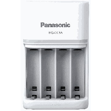 Akumulatoru lādētājs Panasonic ENELOOP BQ-CC55E, 4 akumulatoriem