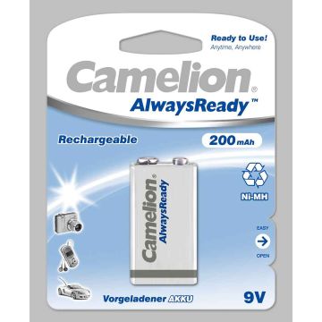 Akumulators Camelion 9V/6HR61, 1 gab