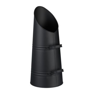 Ogļu spainis Relaxdays 10050852.0, 16 l, Ø 25 × 58 cm