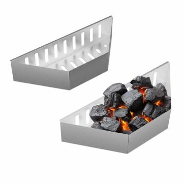Ogļu grozi Relaxdays 10049630.0, 2 gab, 38 × 7,5 × 12 cm