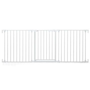 Safety gate, 3 panels, 74.5–198 × 74.5 cm