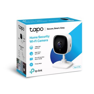 Drošības kamera TP-LINK Tapo C100, 1080 pikseļi
