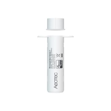 Aizsardzības sistēmas sensors AEOTEC Recessed Door Sensor 7, Z-Wave Plus V2, Balts, 19,2 × 64 mm