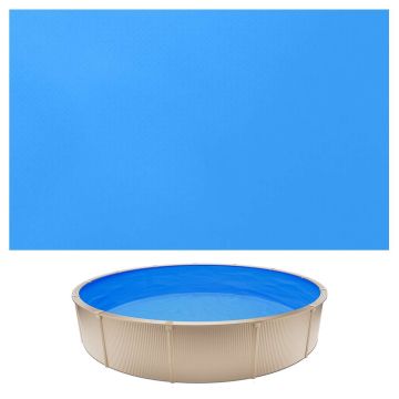 Apaļš baseina ieliktnis VEVOR, pārklājošs, Ø 350,5 × 90 cm