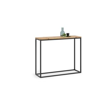Konsoles galdiņš Console 100x80x30cm, dabīgā koka krāsā