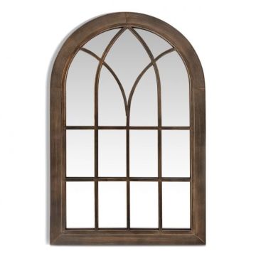 Arched mirror, 3 layers, 50 × 2.5 × 76 cm