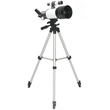 Astronomiskais teleskops, 3 okulāri, 76 × 133 × 76 cm
