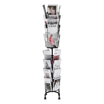 Pastkaršu stends VEVOR HS-Z26, 32 kabatas, 450 × 450 × 1930 mm