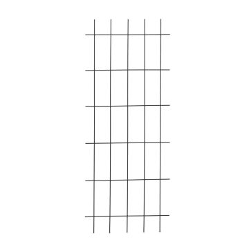 Augu balsts Relaxdays, 1 gab, Melns, 60 × 150 × 1 cm