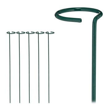 Augu balsti Relaxdays 10047322.0, 6 gab, 60 × 6 cm