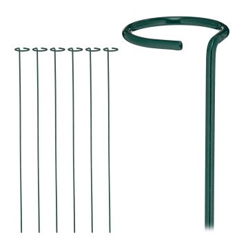 Augu balsti Relaxdays, 6 gab, 6 × 80 cm