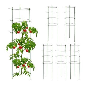 Augu balsti Relaxdays, 6 gab, 90 × 28 cm
