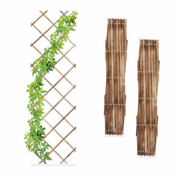 Augu atbalsta režģi Relaxdays 10048821.0, 3 gab, 180 × 60 × 1,5 cm