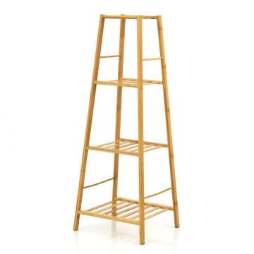 Plant stand, 4-tier, 36.83 × 99.06 × 34.29 cm