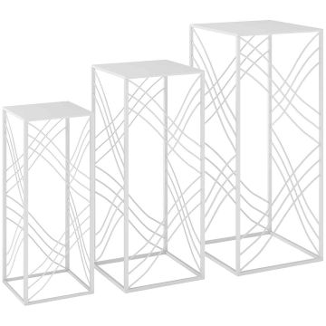 Набор подставок для растений, 3 предмета, 30 × 70 × 30 см