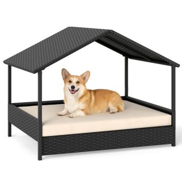 Pet house, with cushion, 98 × 69 × 72 cm