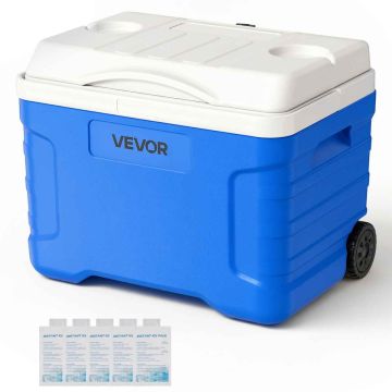 Aukstuma kaste VEVOR HS903A, 20 l ar riteņiem
