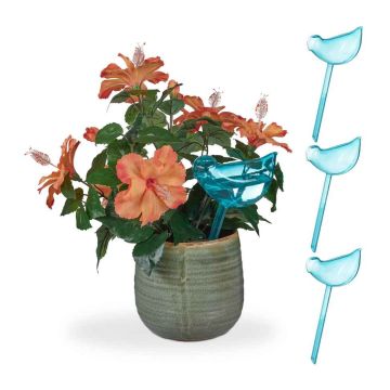 Automātiskās laistīšanas lodītes Relaxdays, 4 gab, Zila, 6 × 25,5 cm