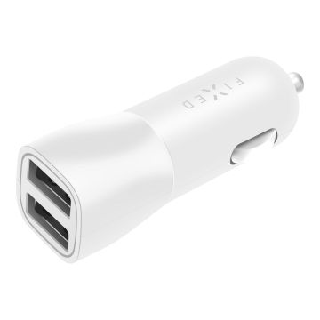 Automobiļu lādētājs Fixed Dual, 2 USB porti