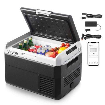 Автомобильный холодильник VEVOR MCD25D1, 25 л, 57,2 × 40,5 × 44,5 см